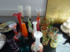 Large Collection of 1970's Glassware and a Lemonade Set