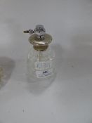 Silver Topped Scent Bottle