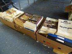 3 Banana Boxes of Jaguar Driver Magazines