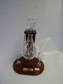 Graham Blunden Memorial Trophy Decanter Stand