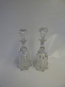 2 Victorian Glass Decanters
