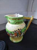 Crown Devon Widdicombe Fair Musical Jug