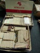 Two Tins of Bookbarn Cards with Some Cigarette Cards