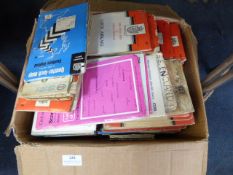 Box of Ordinance Survey Maps