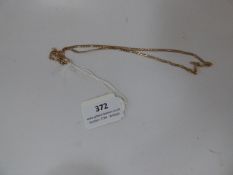 9 Carat Gold Neck Chain (Approx. 5g)