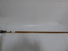 Silver Finial Walking Stick