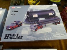 Corgi Heavy Haulage Set and Limited Edition Sunter Brothers Platform Trailor