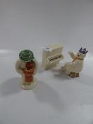 Royal Doulton Snowman Collection of the Snowman's Piano, Pianist Snowman and Thank You Snowman