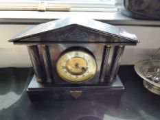 Slate Mantel Clock