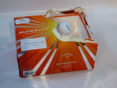 *BOX CONTAINING 18 CALLAWAY SUPERSHOT GOLF BALLS