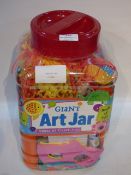 *GIANT ART JAR