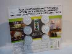 *CAPSTONE PUCK LIGHT WITH REMOTE CONTROL