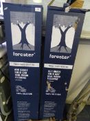 *TWO PACKS CONTAINING 1.248 SQUARE METERS OF SOLID OAK RANDOM LENGTH FLOORING