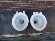 Two Vintage Toilets