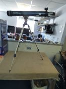 *CELESTRON ASTROMASTER MODEL:LT80AZ TELESCOPE ON TRIPOD