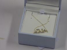 *CZ INFINITY NECKLACE