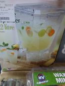 *ACRYLIC BEVERAGE JAR