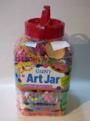 *GIANT ART JAR