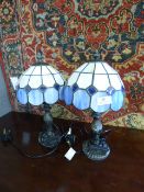 Pair of Tiffany Style Lamps