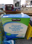 *KS MOIST FLUSHABLE WIPES