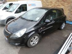 *Vauxhall Corsa CDTI Van REG:YX08NWS Mileage:76701