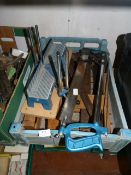 Box Containing Assorted Saws Including; Mito Saw