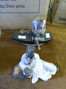 Two Ceramic Chinese Figurines