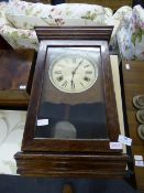 Oak Framed International Time Recorder Wall Clock