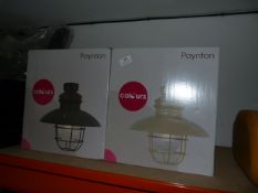 *Two Paignton Pendant Lights