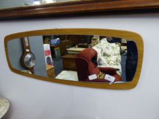 60's Retro Wall Mirror