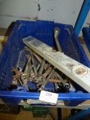 Box of Assorted Ring and Open Ended Spanners
