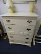 Painted Seven Drawer Chest