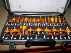 Box Containing Router Bits