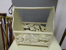 Painted Magazine Rack
