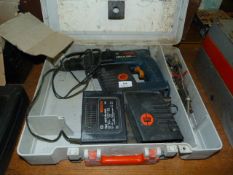 *Bosch GBH24VRE Cordless Rotary Drill with Spare Battery, Charger and Carry Case