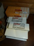 Two Boxes of Window Fixings and Six Boxes of Wall Plugs