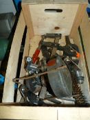 Box Containing Various Taps, Clamps, Primer Stove, Etc