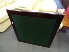 Mahogany Fold-up Games Table