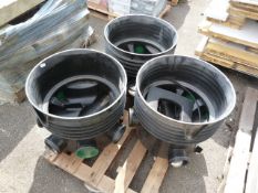 Three Drainage Junction Boxes