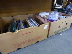 Box of Bric-a-Brac and a Box of Books