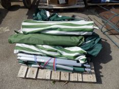 Pallet Containing Folding Camp Beds