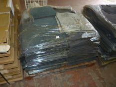 Pallet Containing Approximately 200 Blue Carpet Tiles