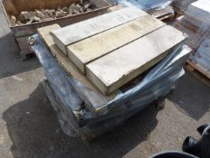 Pallet Containing Simulated Sandstone Window Sills