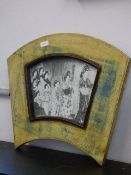 Japanese Framed Print with Abstract Frame