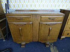 40's Oak Sideboard