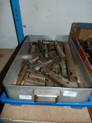 Two Trays Containing Assorted Box and Other Spanners