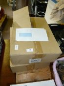 Two Boxes of Self Seal Window Envelopes 510x220mm