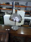 Chrome Contemporary Design Table Lamp