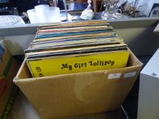 Box of Vintage LPs