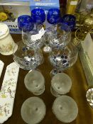 Collection of Assorted Wine Glasses